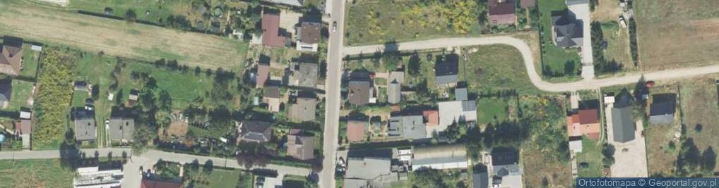 Zdjęcie satelitarne Lamkowa ul.