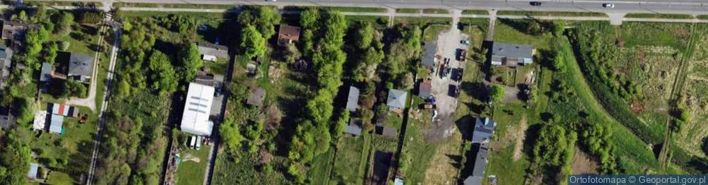 Zdjęcie satelitarne Łaska ul.