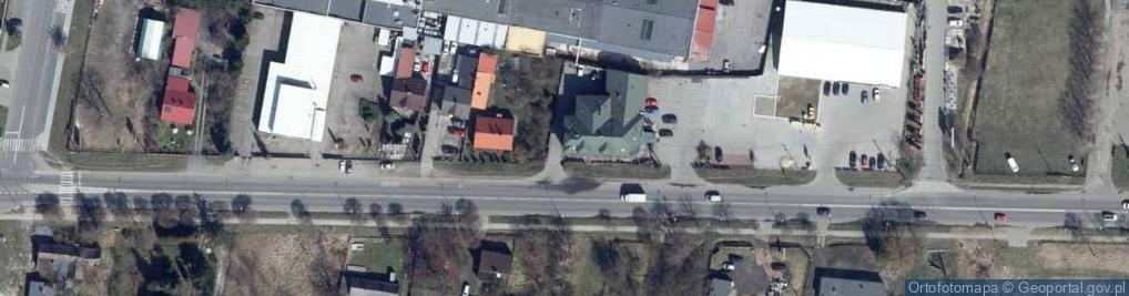 Zdjęcie satelitarne Łaska ul.