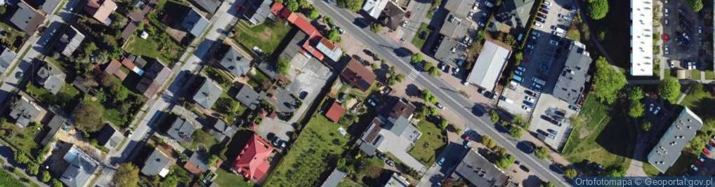 Zdjęcie satelitarne Łaska ul.