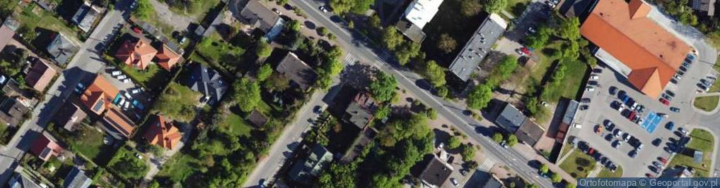 Zdjęcie satelitarne Łaska ul.