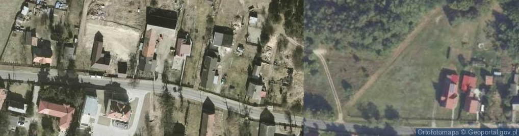 Zdjęcie satelitarne Leśna Woda ul.