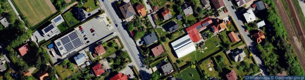 Zdjęcie satelitarne Legionów ul.