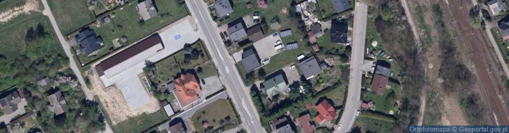 Zdjęcie satelitarne Legionów ul.