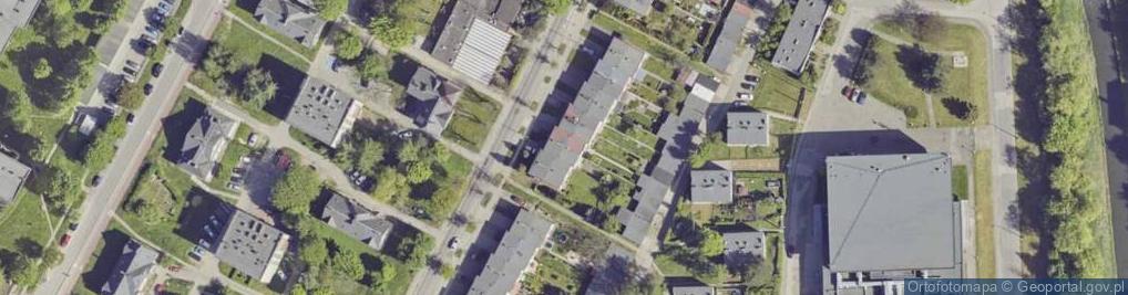 Zdjęcie satelitarne Legionów ul.