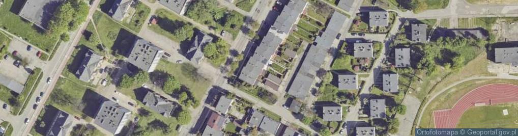 Zdjęcie satelitarne Legionów ul.