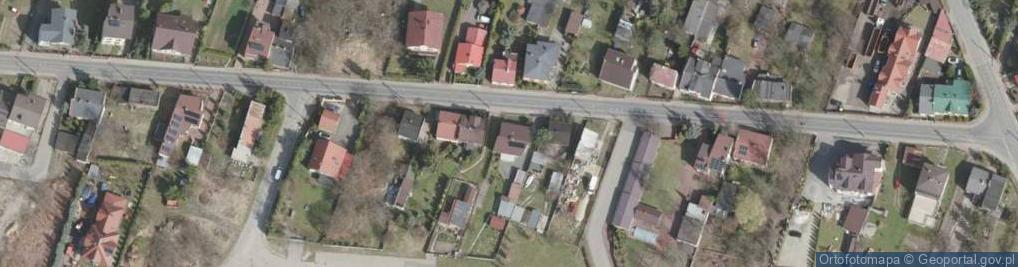 Zdjęcie satelitarne Łęknice ul.