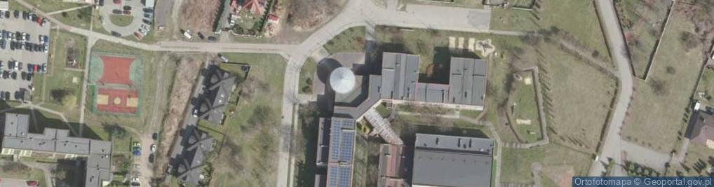 Zdjęcie satelitarne Łęknice ul.