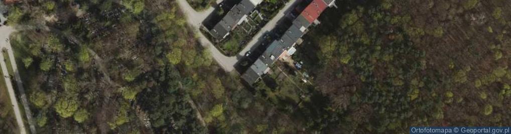 Zdjęcie satelitarne Leśny Stok ul.