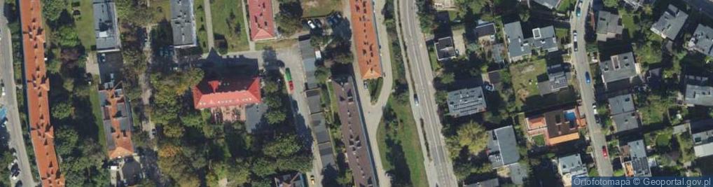 Zdjęcie satelitarne Legionów ul.