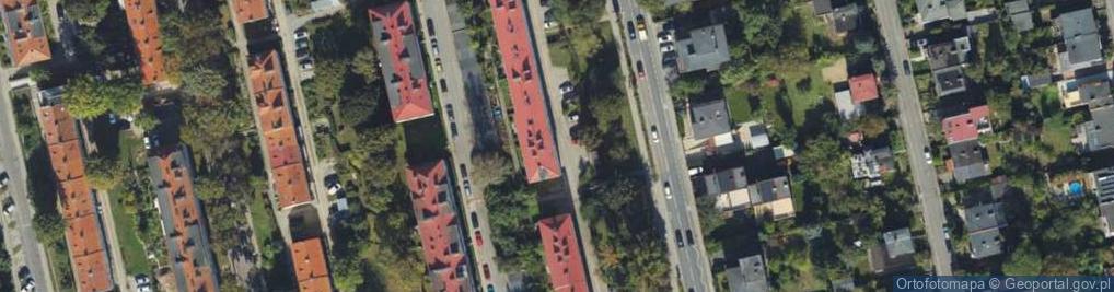 Zdjęcie satelitarne Legionów ul.