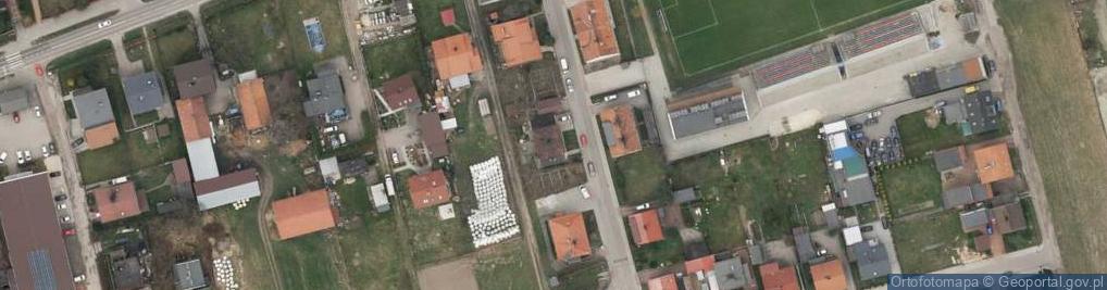 Zdjęcie satelitarne Lekarska ul.