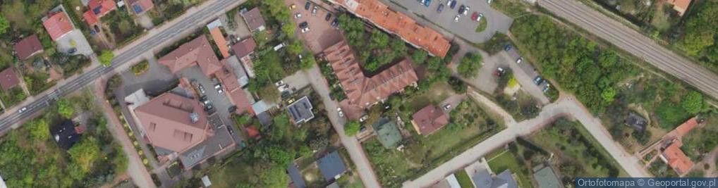 Zdjęcie satelitarne Leśna ul.