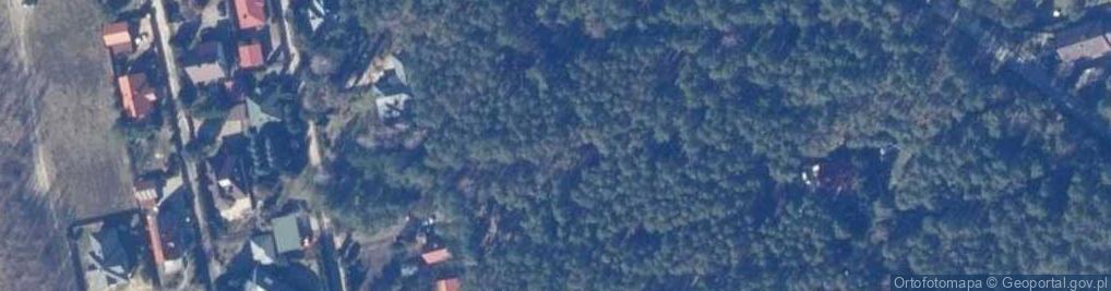 Zdjęcie satelitarne Leśny Zaułek ul.