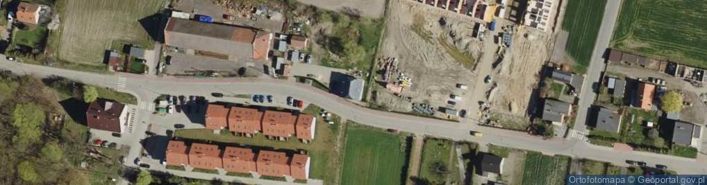 Zdjęcie satelitarne Leszczyce ul.