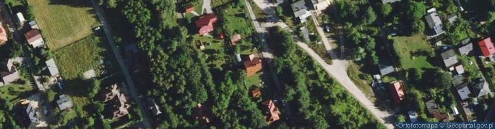Zdjęcie satelitarne Leśnej Polany ul.