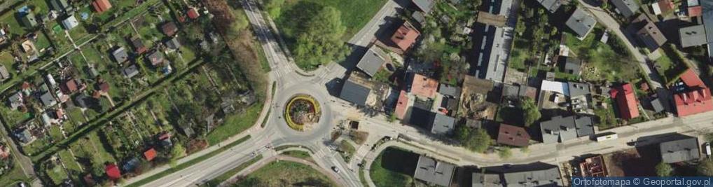 Zdjęcie satelitarne le Ronda Henryka, gen. ul.