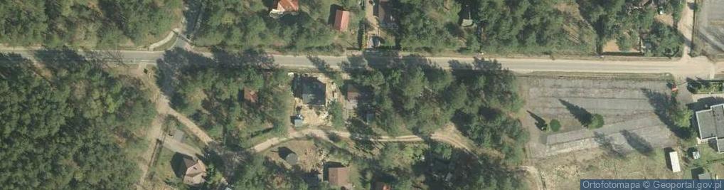 Zdjęcie satelitarne Leśne Osiedle ul.