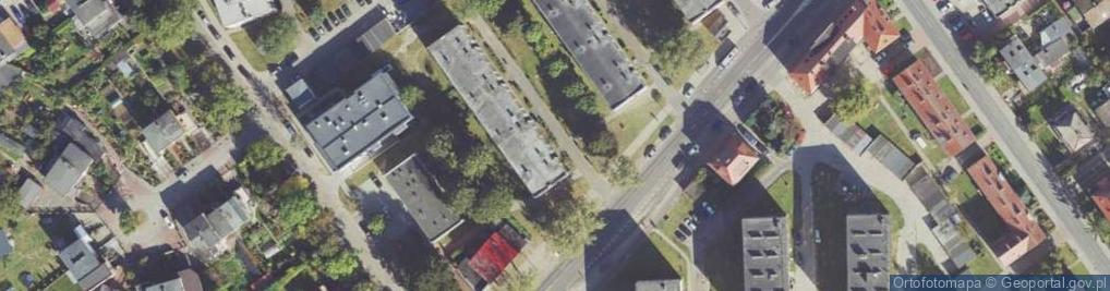 Zdjęcie satelitarne Lechicka ul.