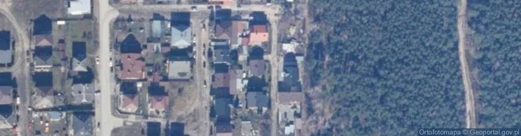 Zdjęcie satelitarne Lewandowskiego, por. ul.