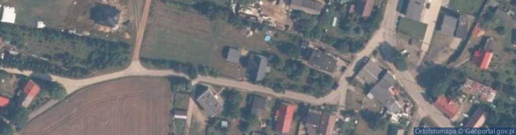 Zdjęcie satelitarne Łebień ul.