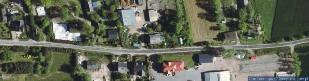 Zdjęcie satelitarne Łebki Wielkie ul.