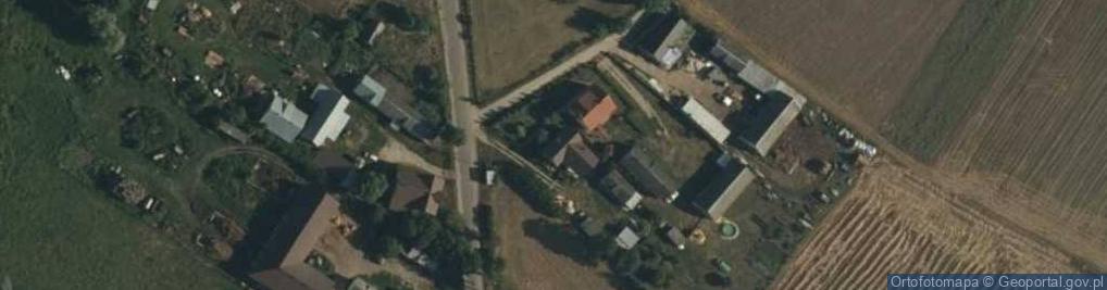 Zdjęcie satelitarne Łebki ul.