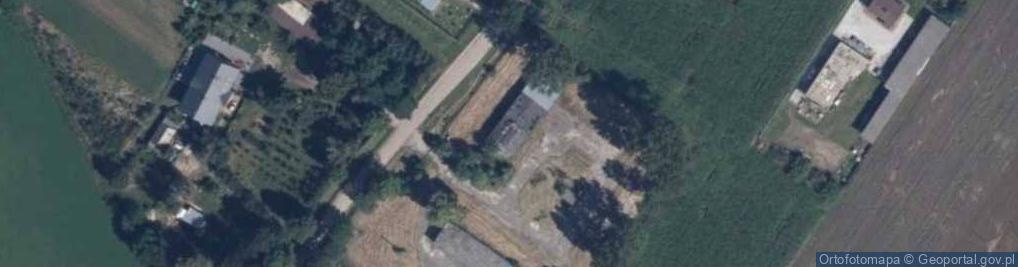 Zdjęcie satelitarne Łęg Kościelny ul.