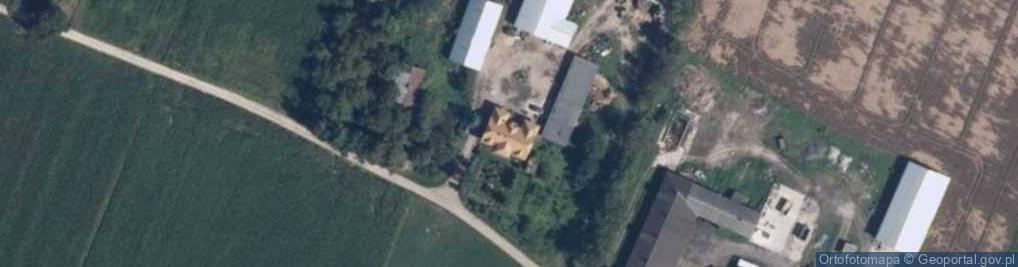 Zdjęcie satelitarne Łęg Kościelny ul.
