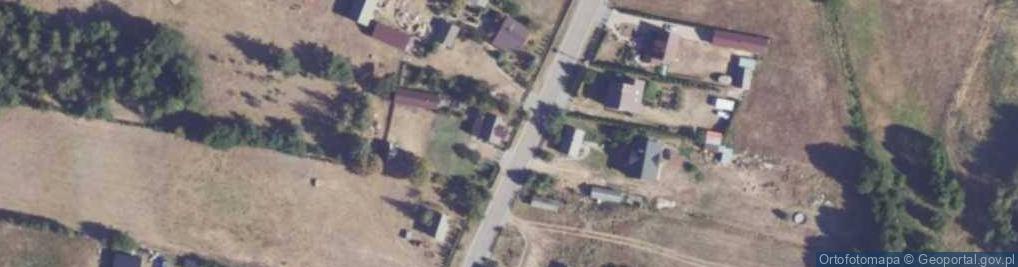 Zdjęcie satelitarne Łęg Starościński ul.