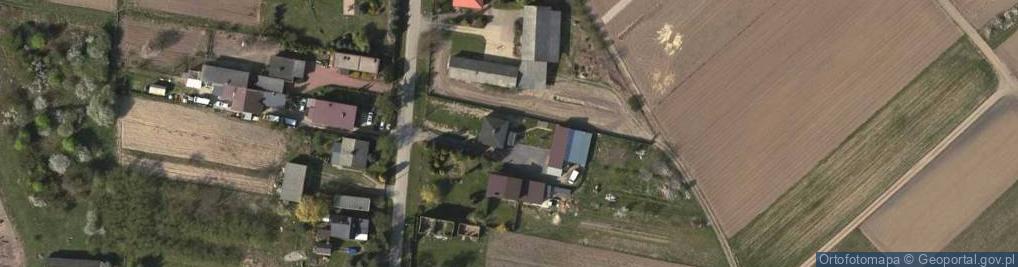 Zdjęcie satelitarne Łęg ul.