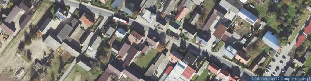 Zdjęcie satelitarne Łęka Mroczeńska ul.