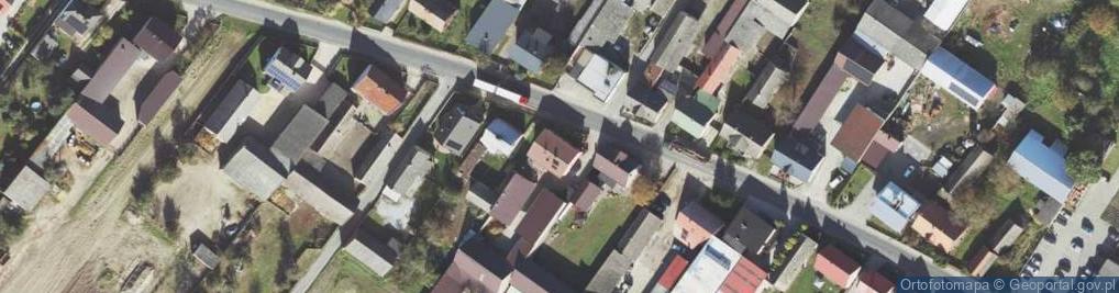 Zdjęcie satelitarne Łęka Mroczeńska ul.