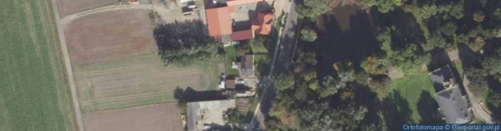 Zdjęcie satelitarne Łęka Wielka ul.