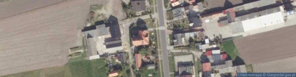 Zdjęcie satelitarne Łęka Wielka ul.