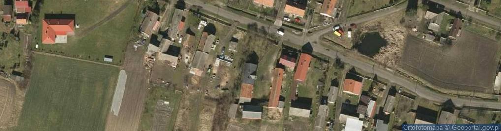 Zdjęcie satelitarne Łękanów ul.