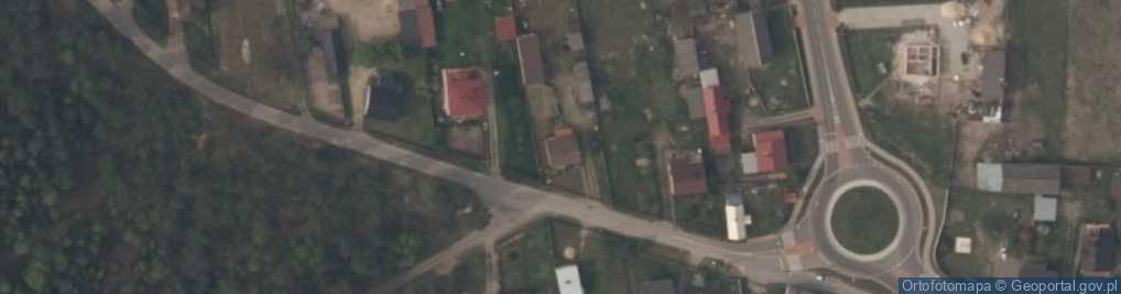 Zdjęcie satelitarne Łękawa ul.