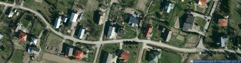 Zdjęcie satelitarne Łęki Dukielskie ul.