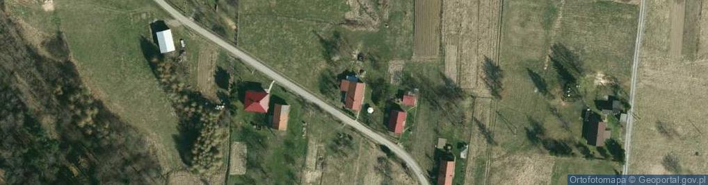 Zdjęcie satelitarne Łęki Dukielskie ul.