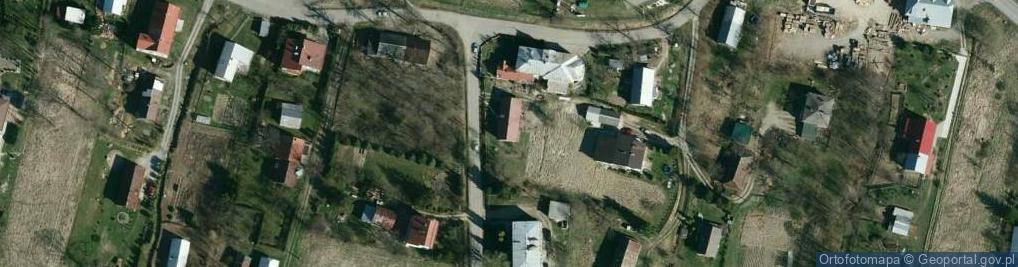 Zdjęcie satelitarne Łęki Dukielskie ul.