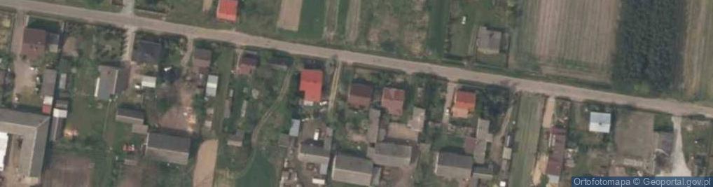 Zdjęcie satelitarne Łęki Duże ul.