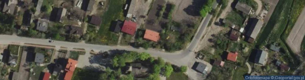 Zdjęcie satelitarne Łęki Kościelne ul.