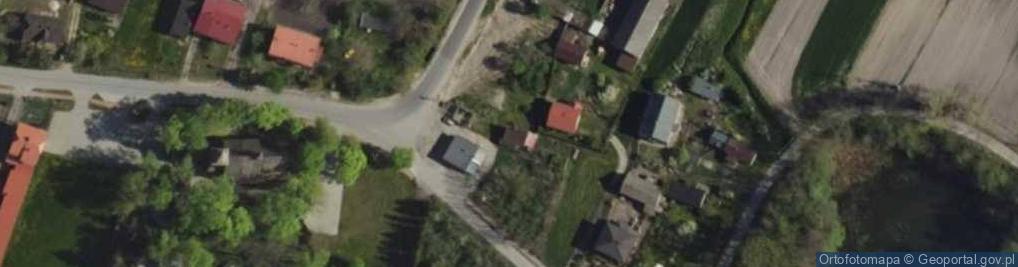 Zdjęcie satelitarne Łęki Kościelne ul.
