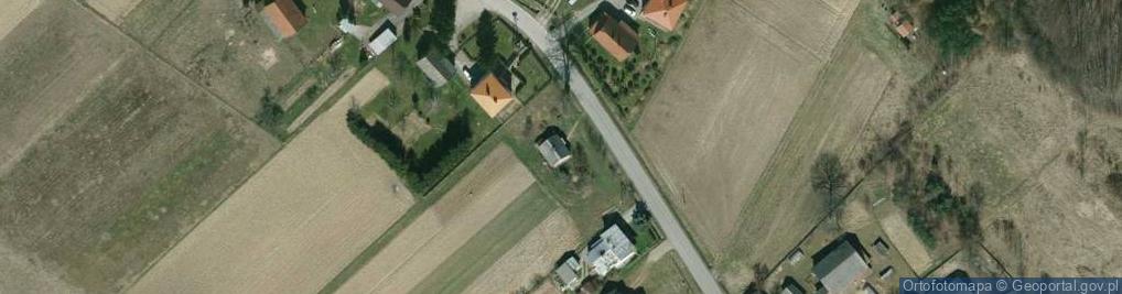 Zdjęcie satelitarne Łęki Strzyżowskie ul.