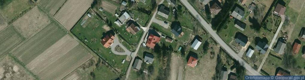 Zdjęcie satelitarne Łęki Strzyżowskie ul.
