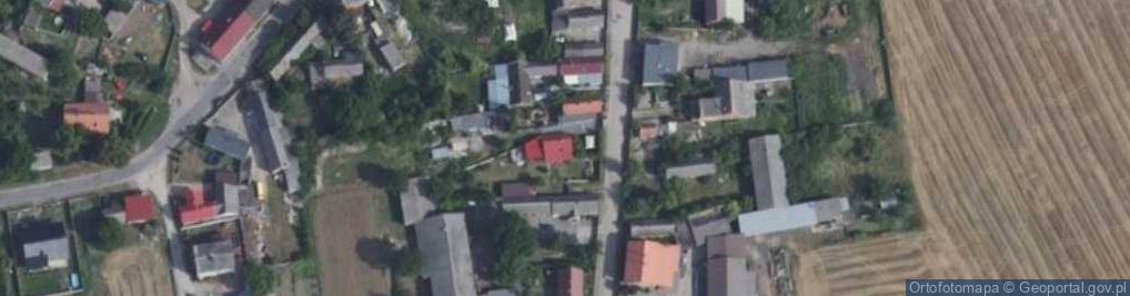 Zdjęcie satelitarne Łęki Wielkie ul.
