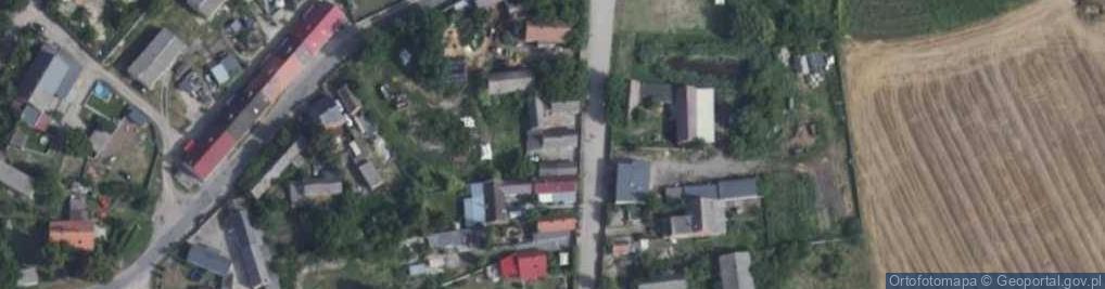 Zdjęcie satelitarne Łęki Wielkie ul.