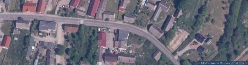 Zdjęcie satelitarne Łeknica ul.