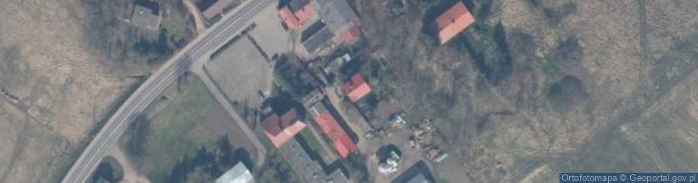 Zdjęcie satelitarne Łekno ul.