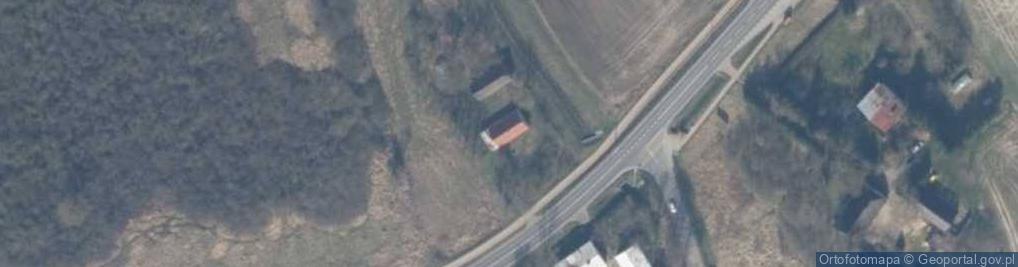 Zdjęcie satelitarne Łekno ul.